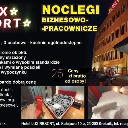 Lux Resort Kraśnik Eksteriør bilde